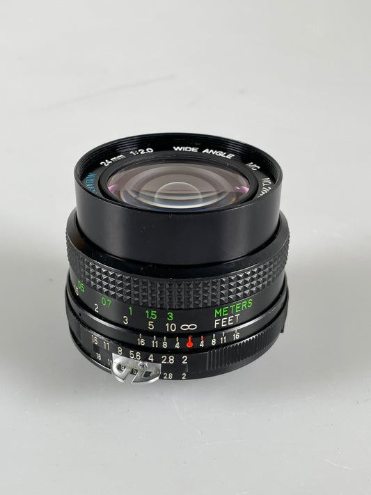 Vivitar 24mm f2 RL Edition Nikon F lens