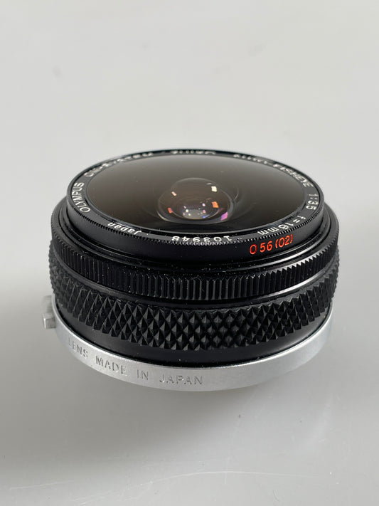 Olympus OM System Zuiko Auto Fisheye 16mm f3.5 Lens