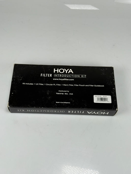 Hoya 77mm Introduction Filter Kit - UV, Cir-PL, Warm Filters & Case HK-DG77-II