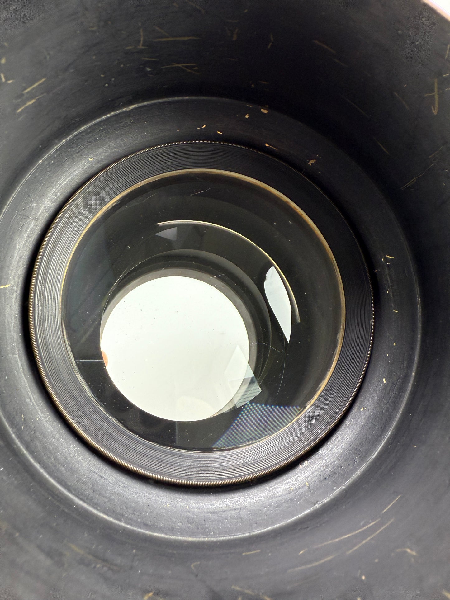 Voigtlander portrait lens vintage brass lens petzval large no 7