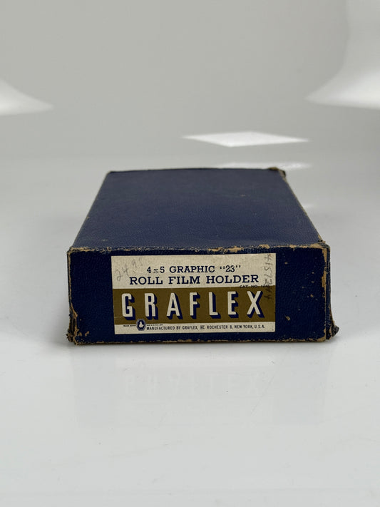 Graflex 23 graphic 120 Roll Film Holder for 4x5 Graflex Camera