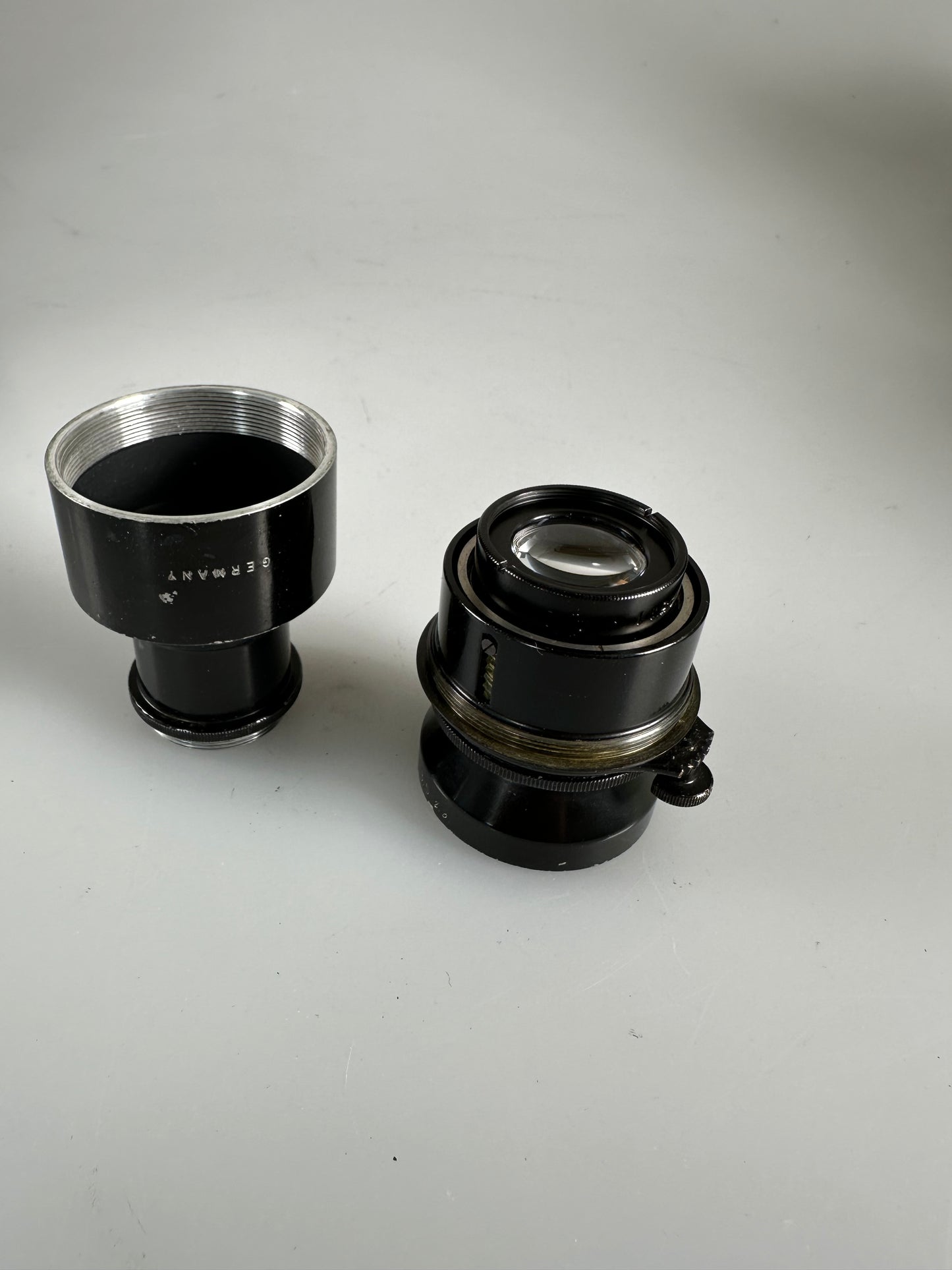 Carl zeiss Jena tessar 5cm 50mm f2.7 lens C mount RARE