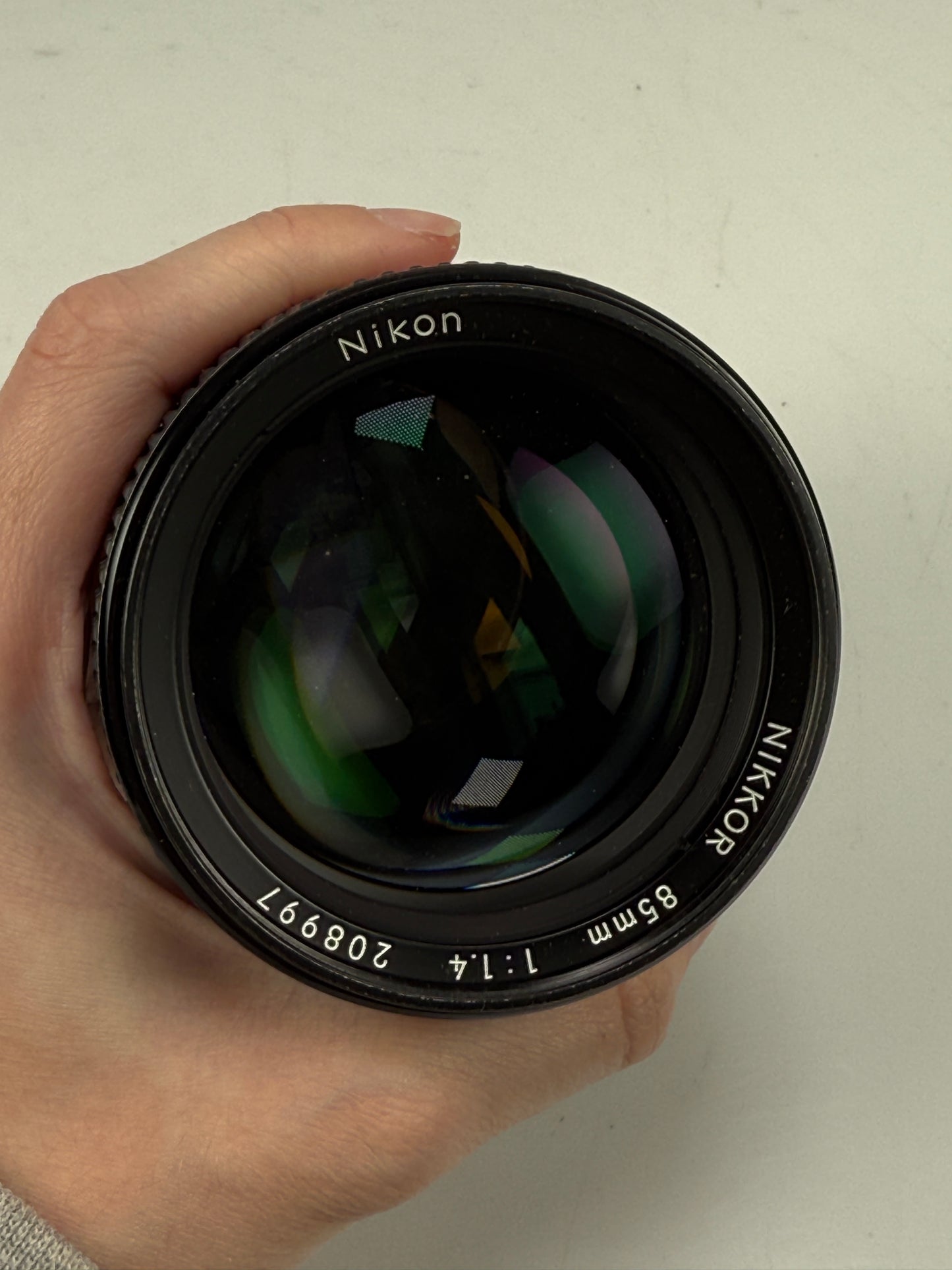 Nikon Nikkor Ais 85mm f1.4 Lens Prime SLR