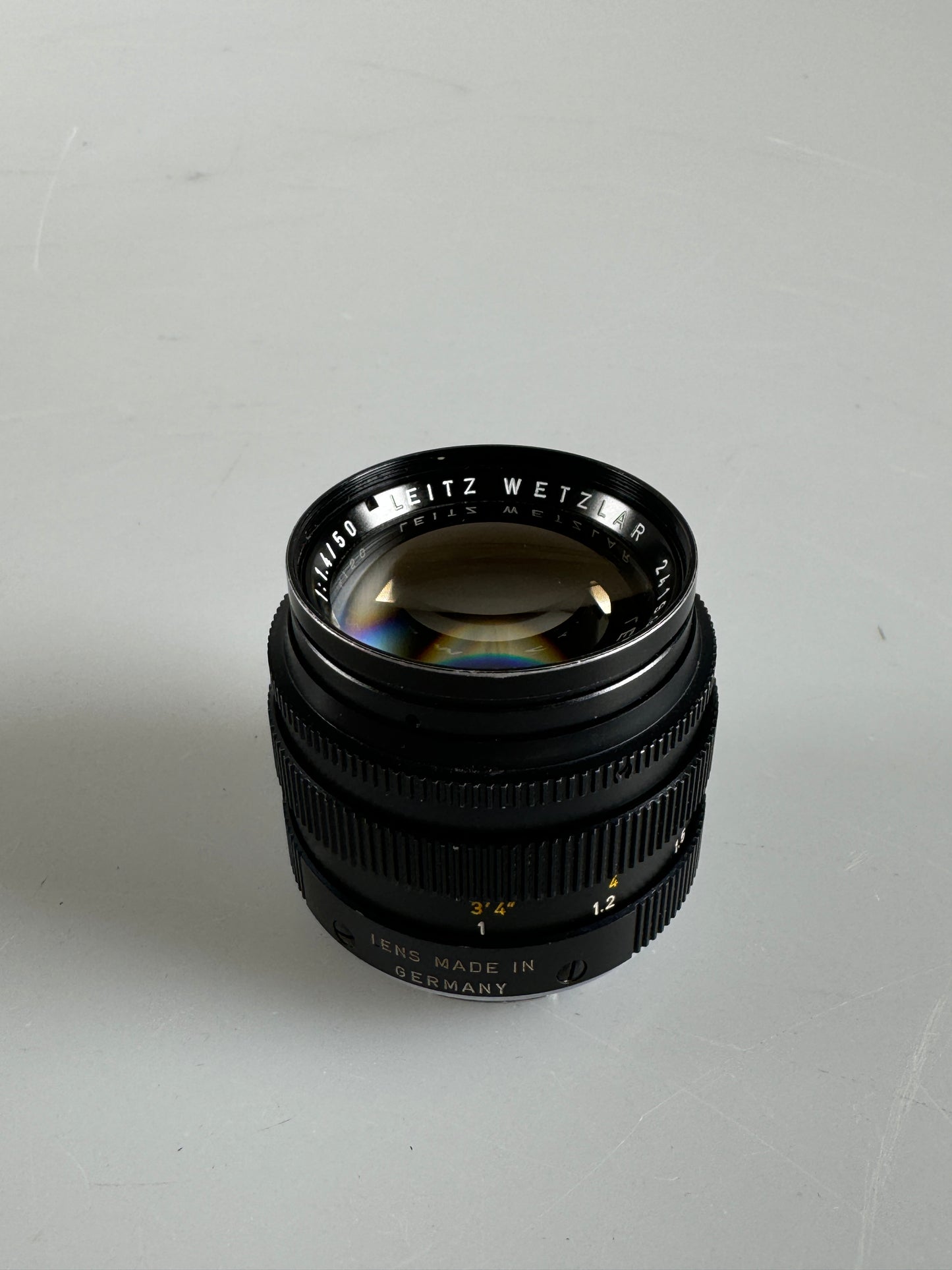 LEITZ Leica Summilux M 50mm F1.4 E43 Ver.II V2 Black Lens 11114
