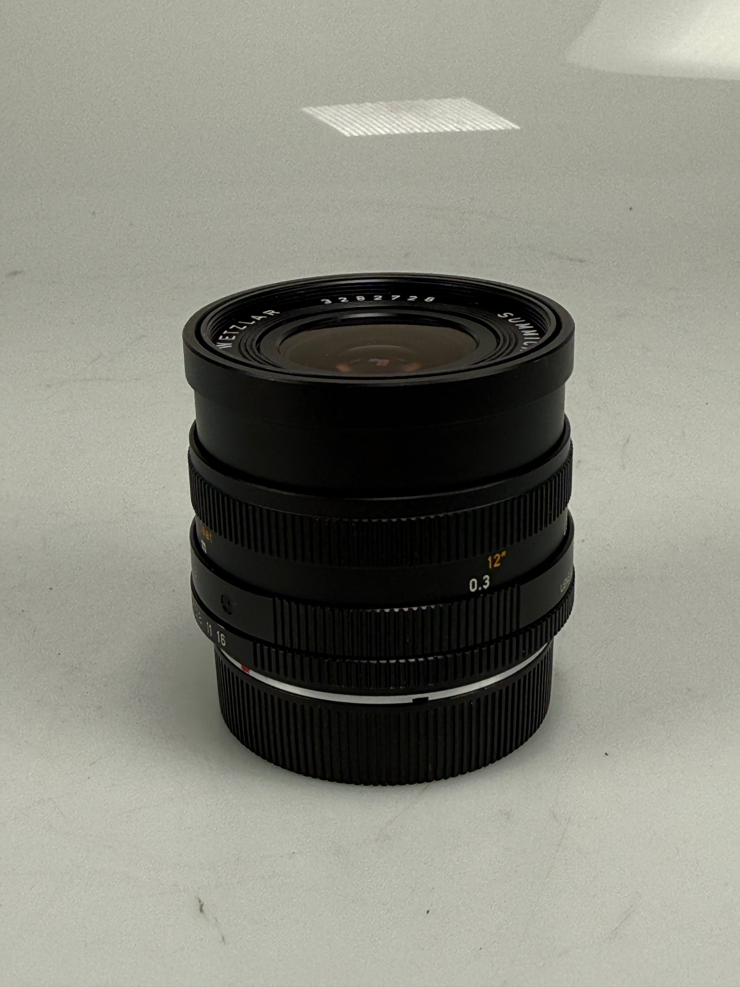 Leica 11115 35mm f2 Summicron-R 3-Cam Late Lens E55