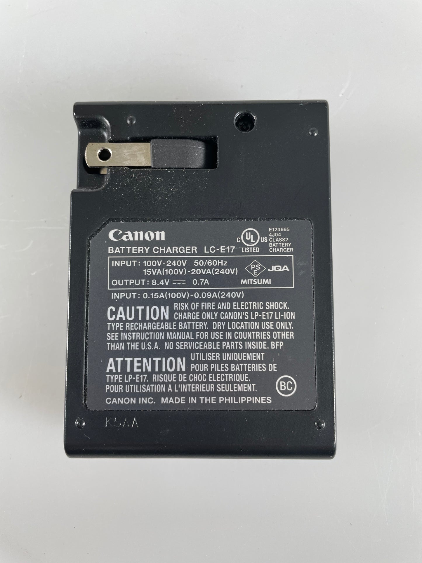 Canon Charger LC-E17 LC-E17C For LP-E17 Battery T6i T6s T7i 800D 750D