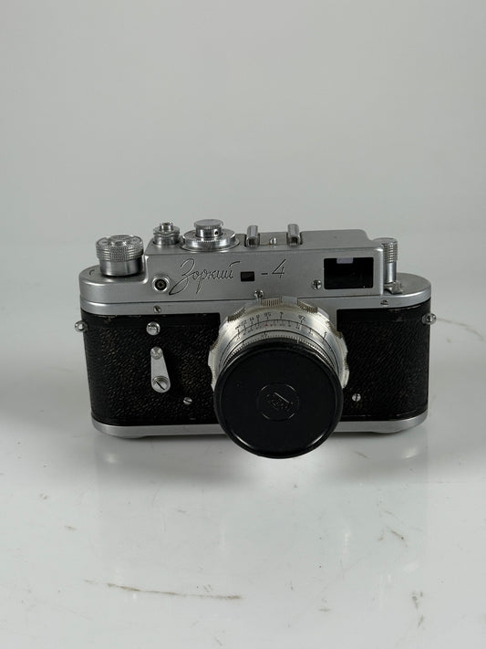 Zorki 4 LEICA Rangefinder Camera 52mm f2.8 Lens