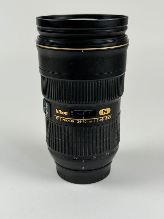 NIKON AF-S NIKKOR 24-70mm f2.8 G ED Zoom Lens