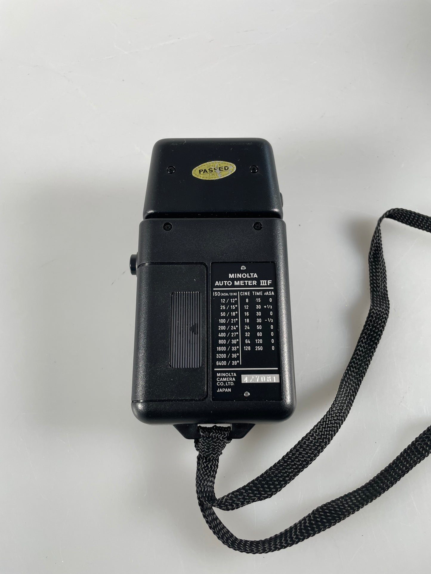 Minolta Auto Meter IIIF Light Meter Battery Tested Works