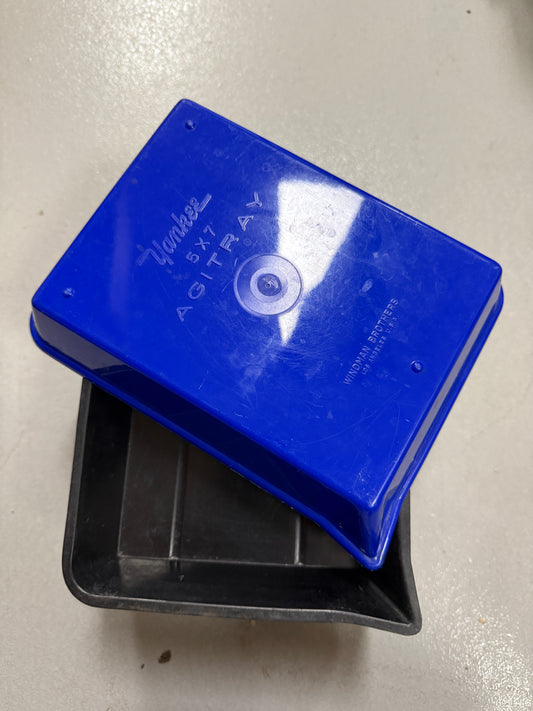 Yankee and Ace Hard rubber Developing darkroom printing Trays Set of 11 for 5x7 Prints