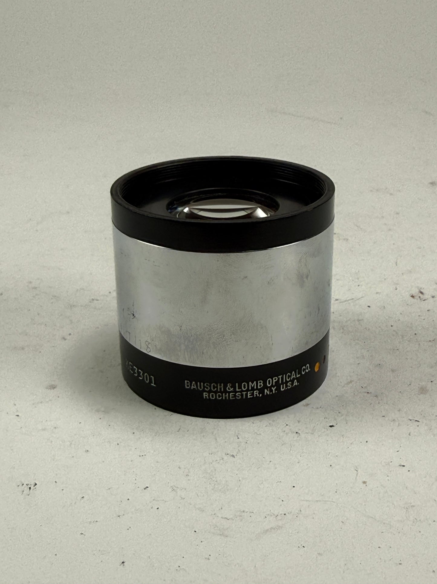Bausch Lomb super Cinephor 2.25 inch f2 57.2mm  projection lens RARE