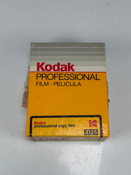 100 Sheets of Kodak Professional Copy Film NOS 4 x 5 4125