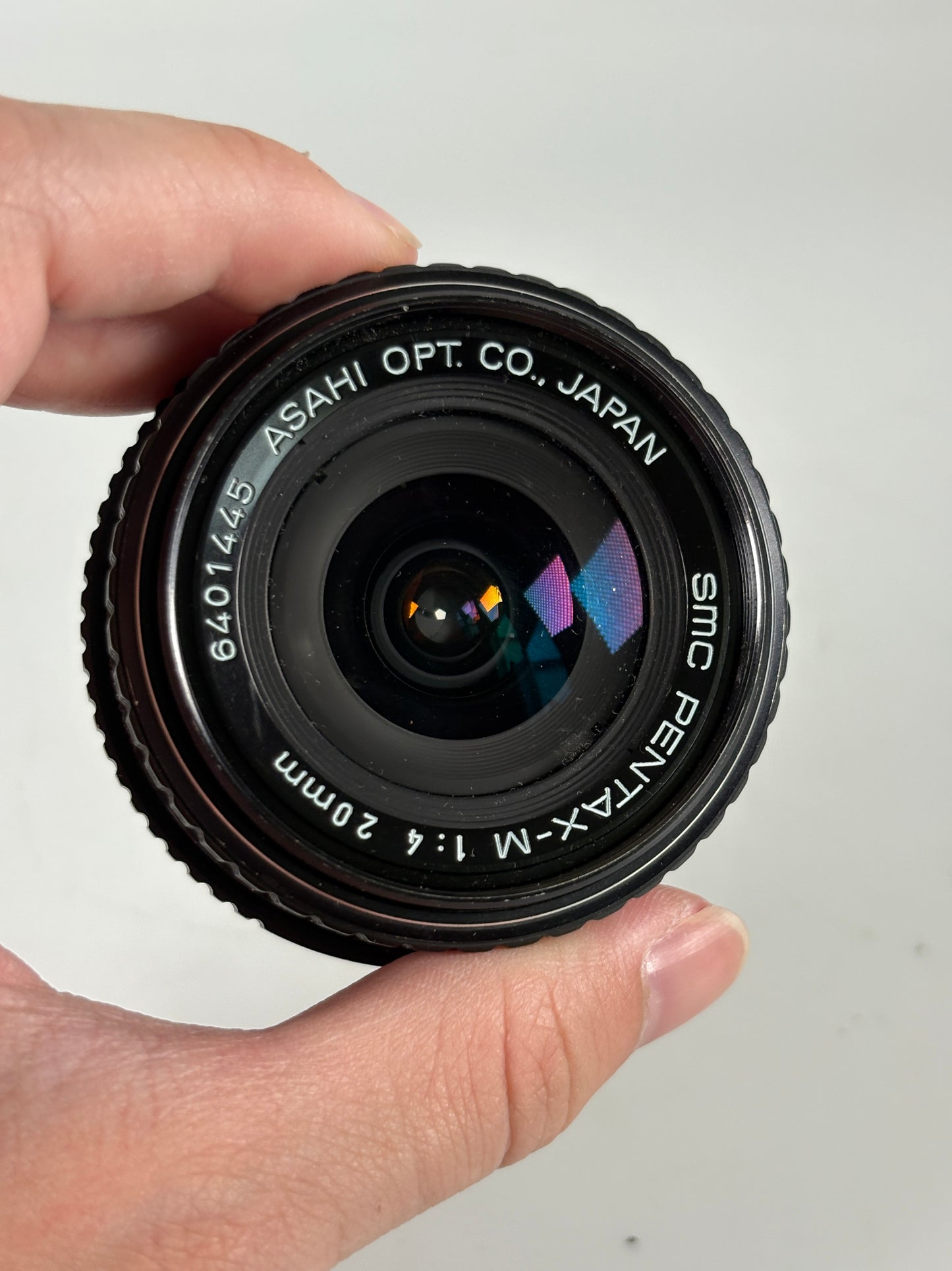 Pentax SMC M 20mm f4 MF Wide Angle Lens For K PK Mount