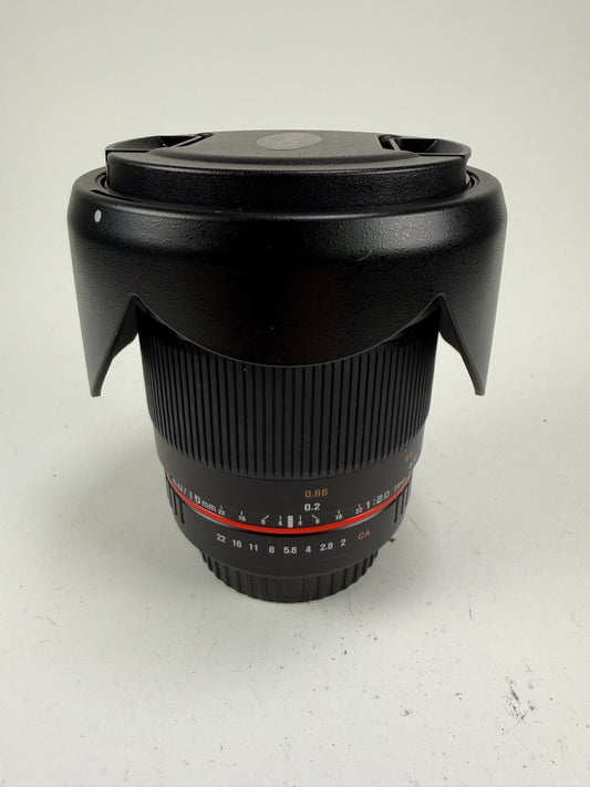 Rokinon 16mm F2.0 ED AS UMC CS MF Lens for Canon EF