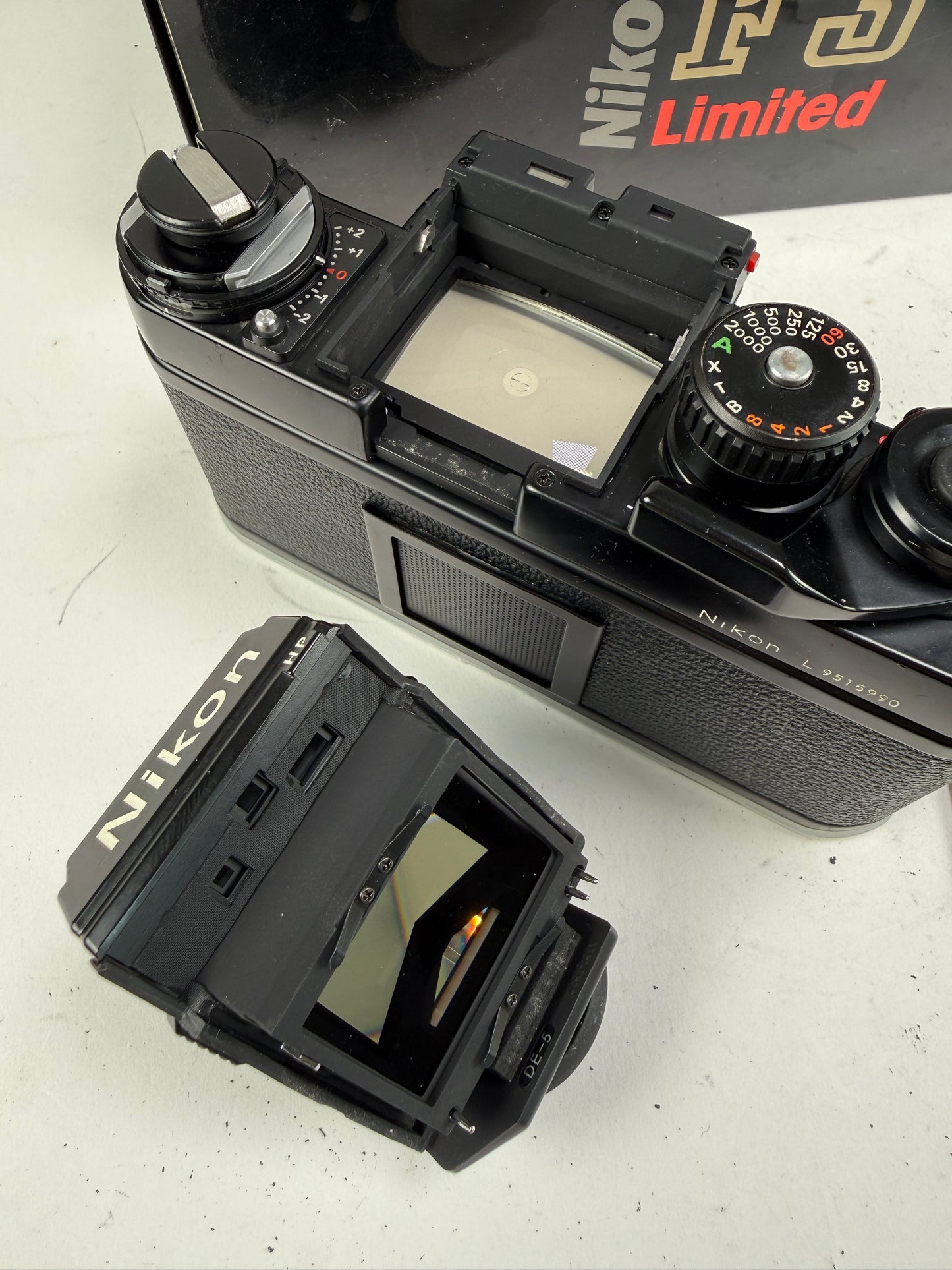 Nikon F3 HP Limited Black SLR 35mm Film Camera Body