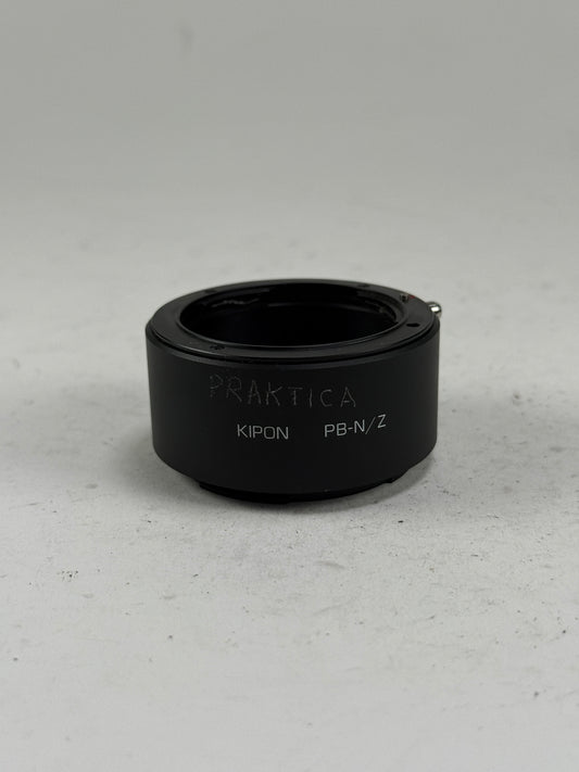 KIPON Adapter for Praktica PB Lens to Nikon Z Full Frame Mirrorless Camera