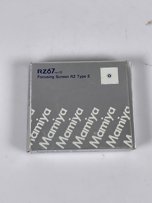 Mamiya Focusing Screen Type E RZ Microprism Rangefinder Spot