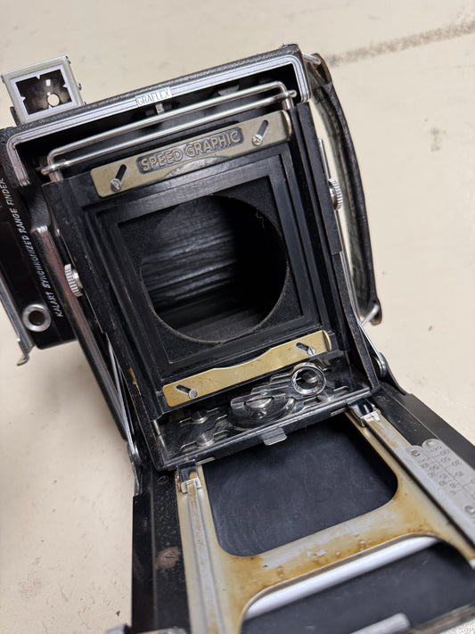 Graflex Speed Graphic 3x4 spring back Large Format Camera