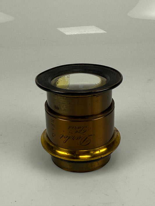 Darlot Paris BF & Co Brass Camera Lens