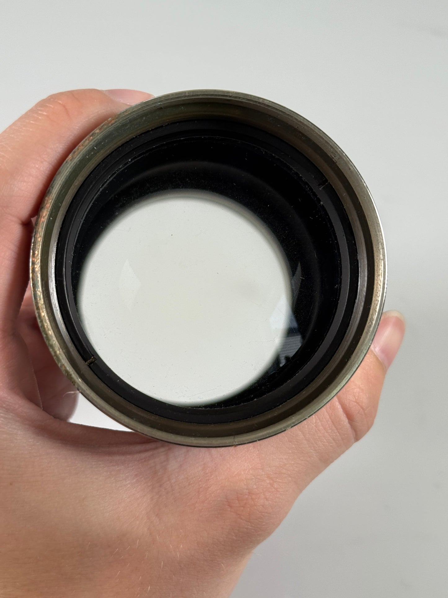 Bausch Lomb super Cinephor 4.5 inch f2 114.3mm projection lens RARE