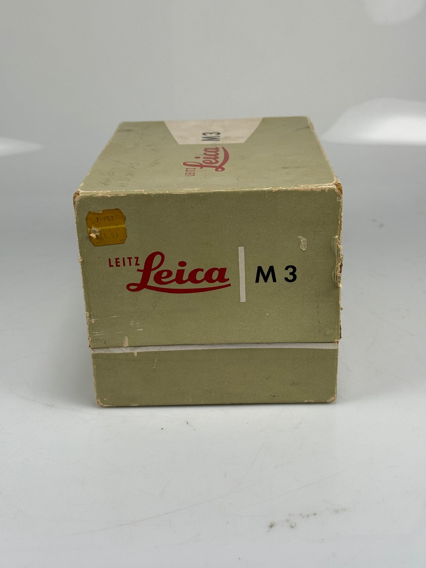 Leica M3 Black Paint Original Box Only RARE