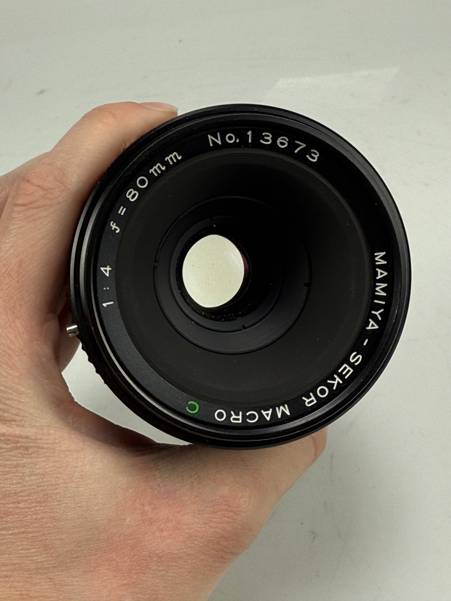 Mamiya Sekor Macro C 80mm f4 N Lens for M645 1000S Pro TL