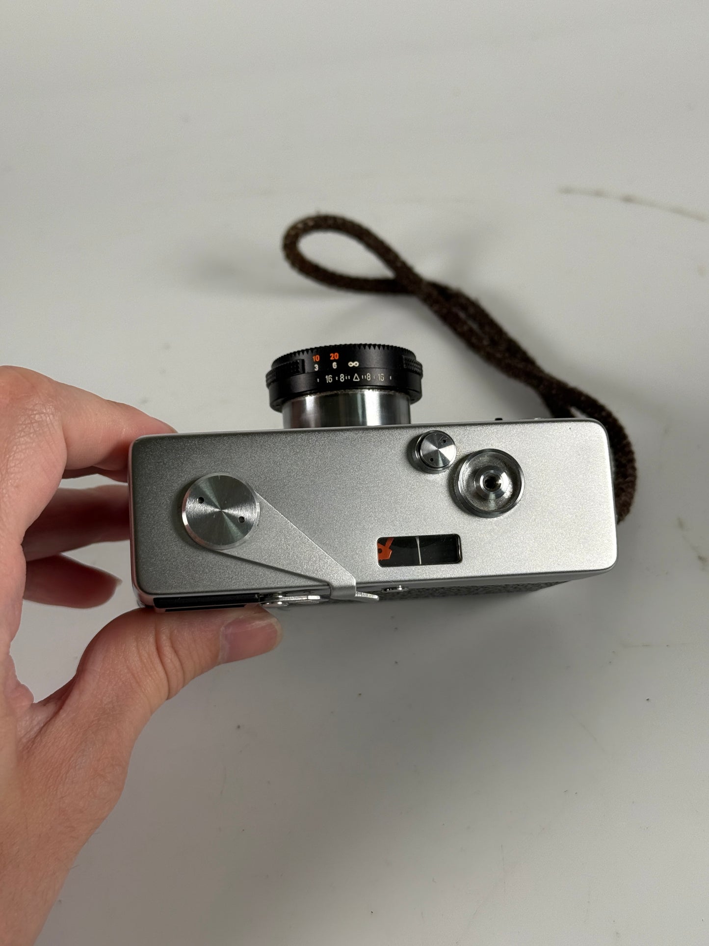 Rollei 35 35S 40mm Sonnar f2.8 HFT Lens chrome silver