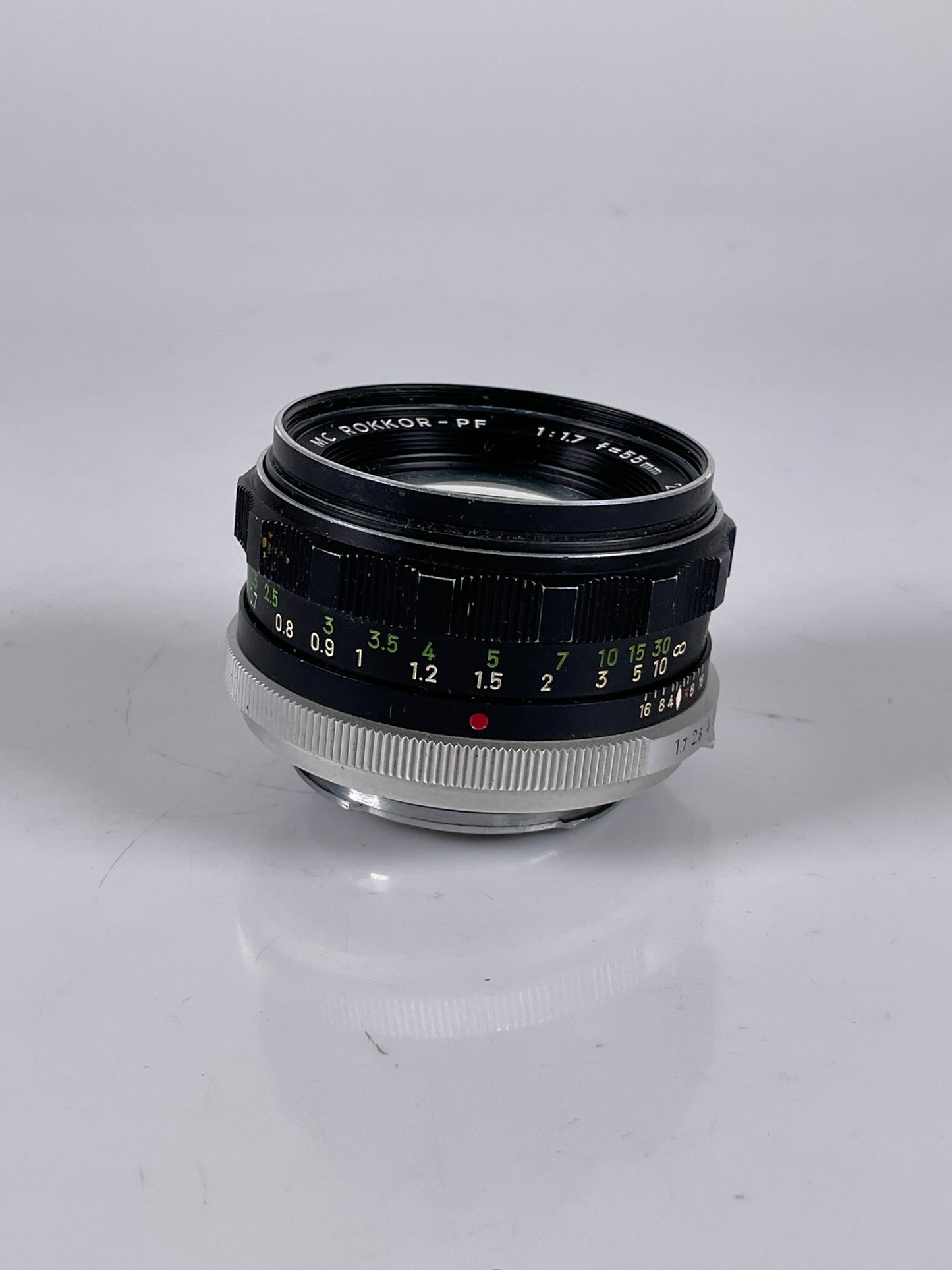 Minolta MC 55mm f1.7 Rokkor PF Lens