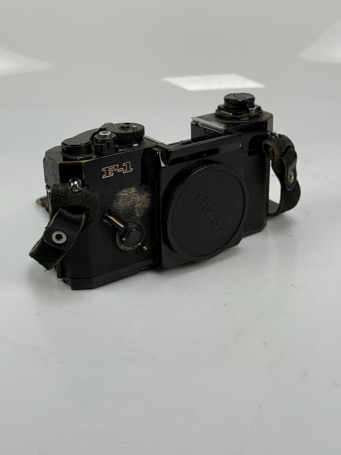 Canon F-1 Black 35mm SLR Film Camera Body