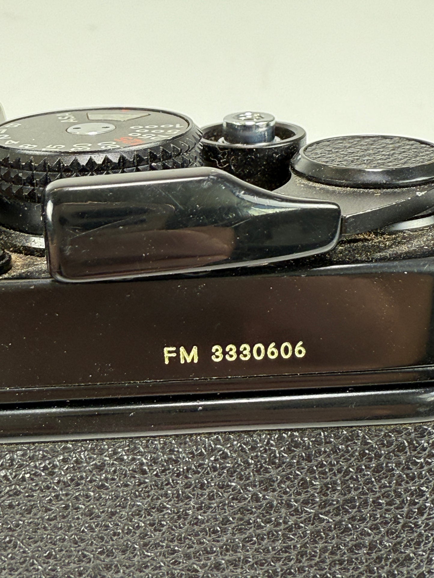 Nikon FM 35mm SLR Film Camera Body black