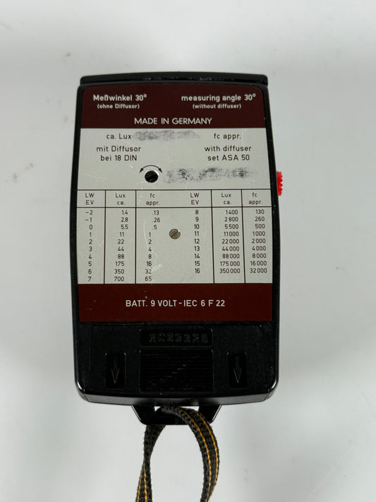 Gossen Luna-Pro F SBC Light Meter Ambient with Case