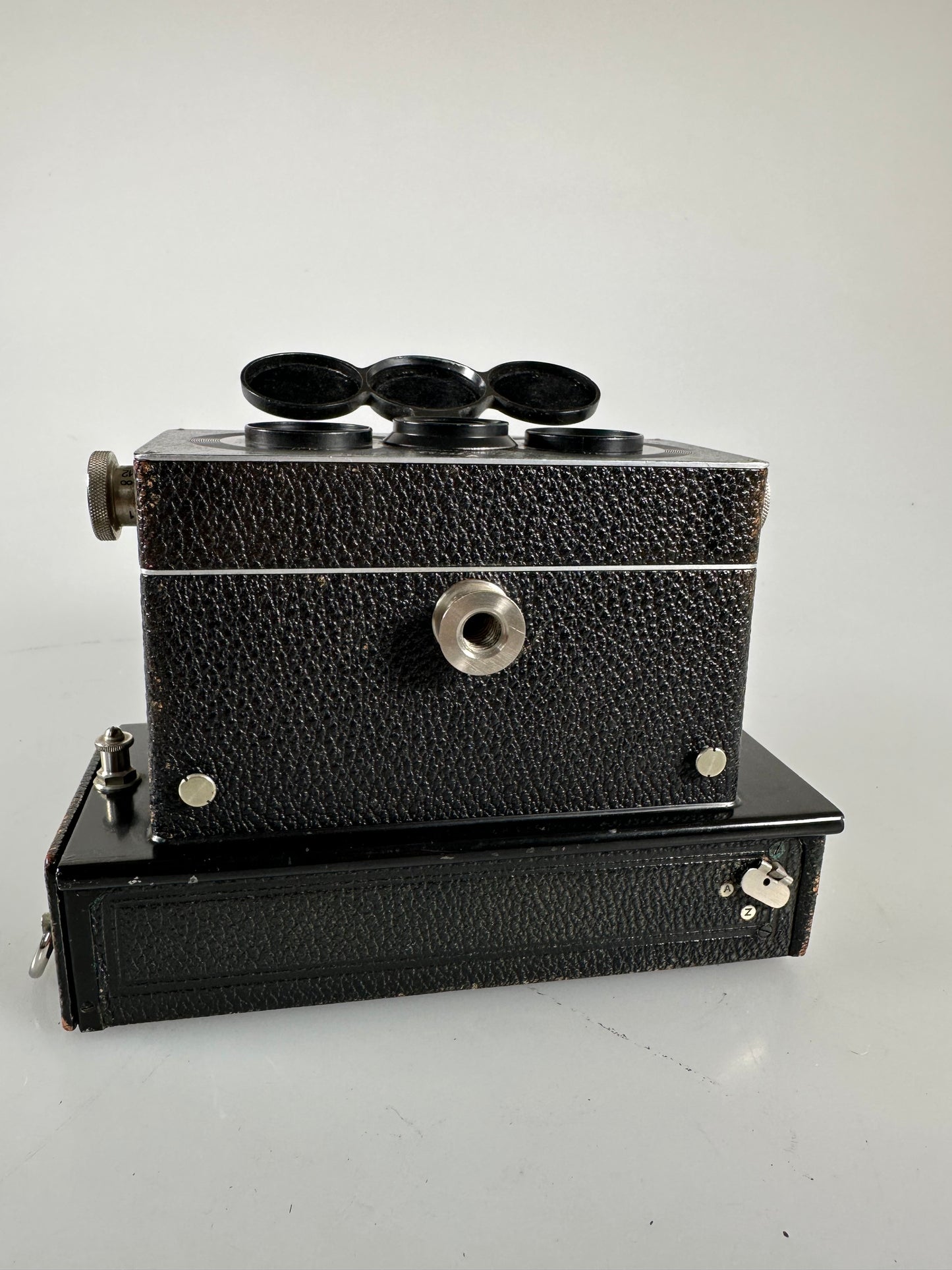 Rollei stereo Heidoscop 6x13cm w/ plate film holder tessar 75mm f4.5 lens