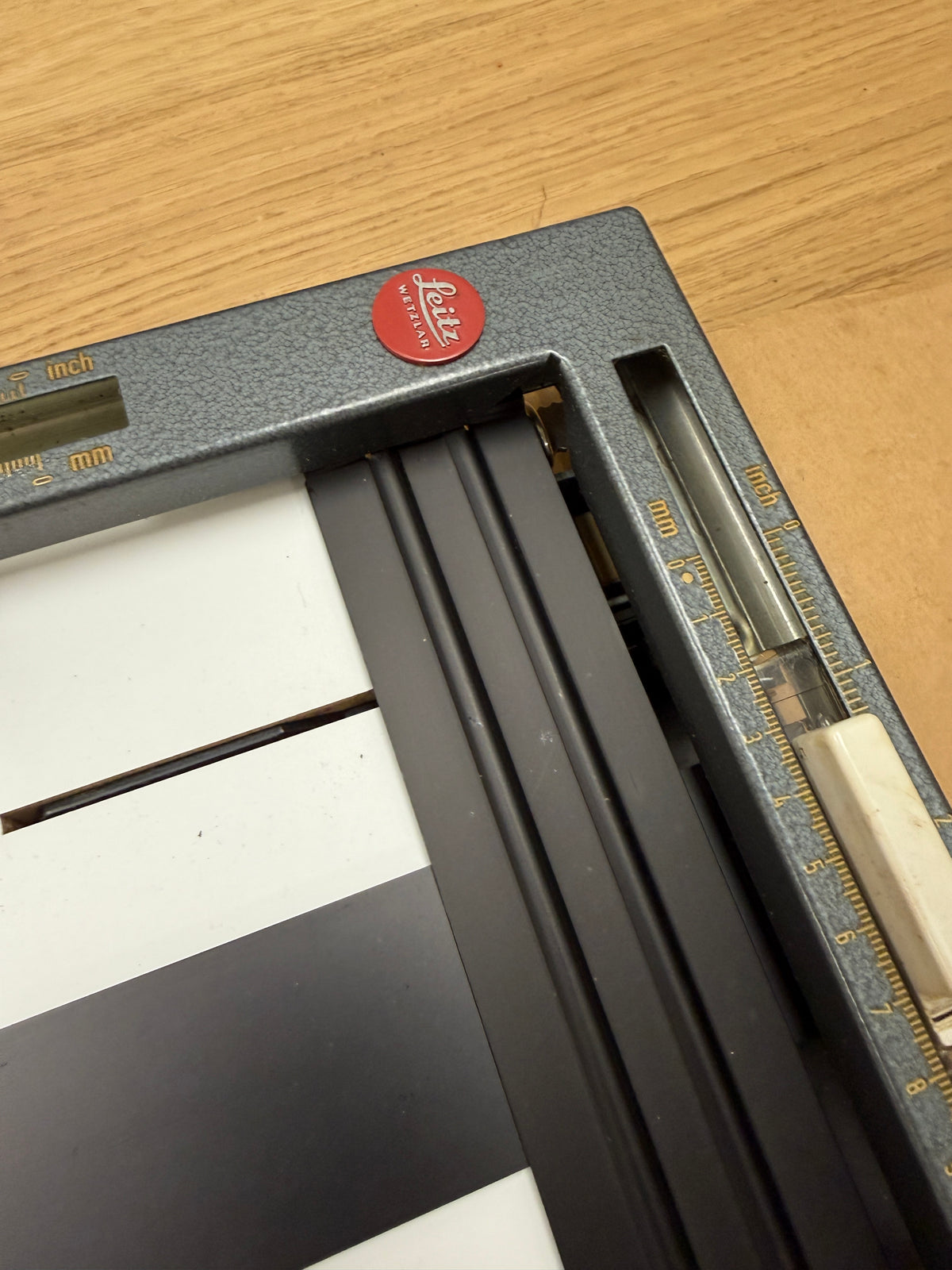 Leitz Wetzlar Leica Enlarger Easel Metal RARE 10x12 inch 24x30cm