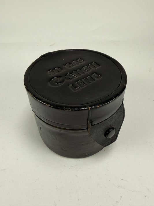 Canon 50mm f0.95 Dream Lens Genuine black leather case