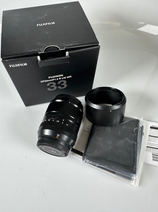FUJIFILM Fuji Fujinon XF 33mm F1.4 R LM WR
