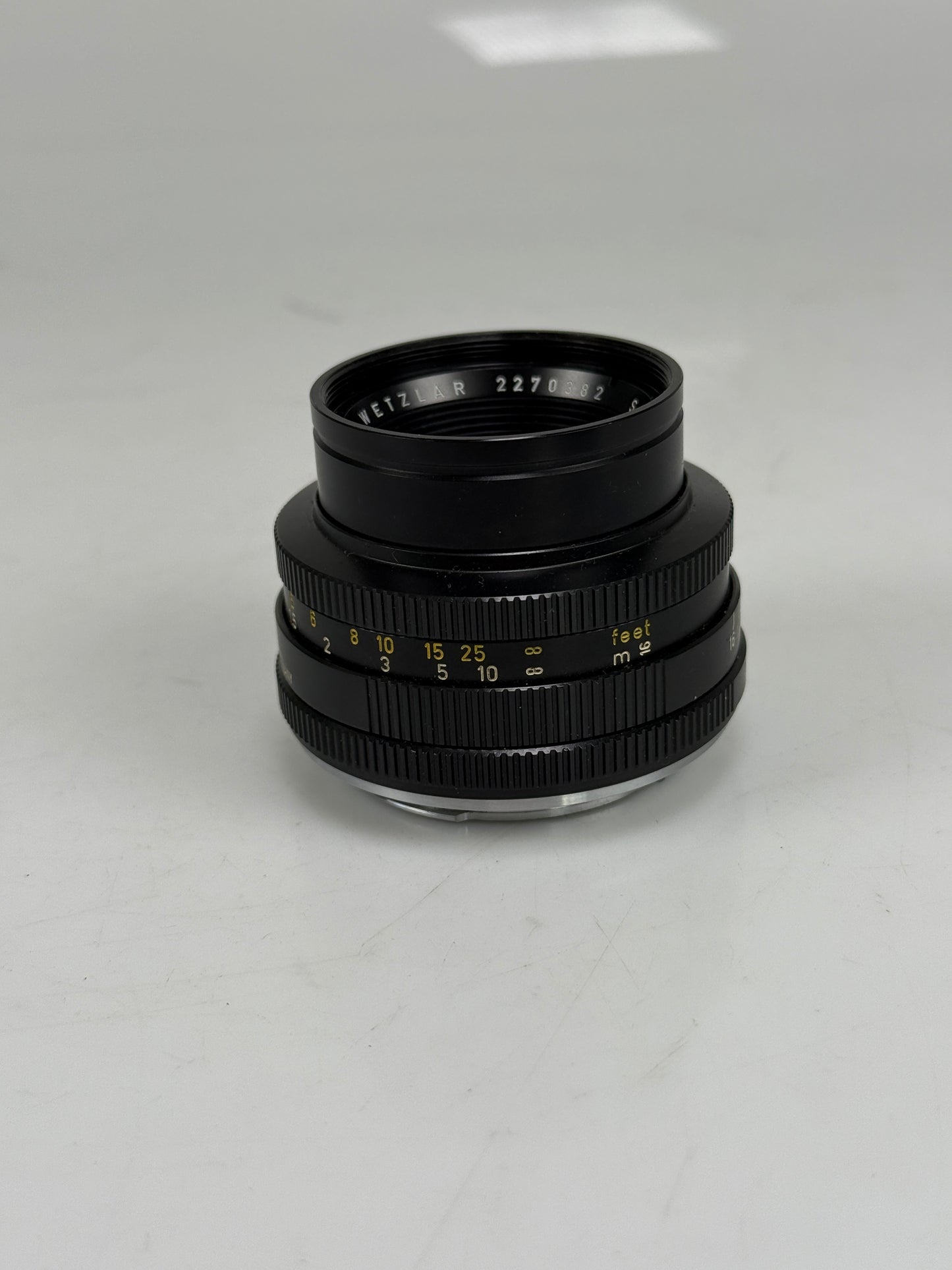 Leica 50mm f2 Summicron-R 1-Cam Lens