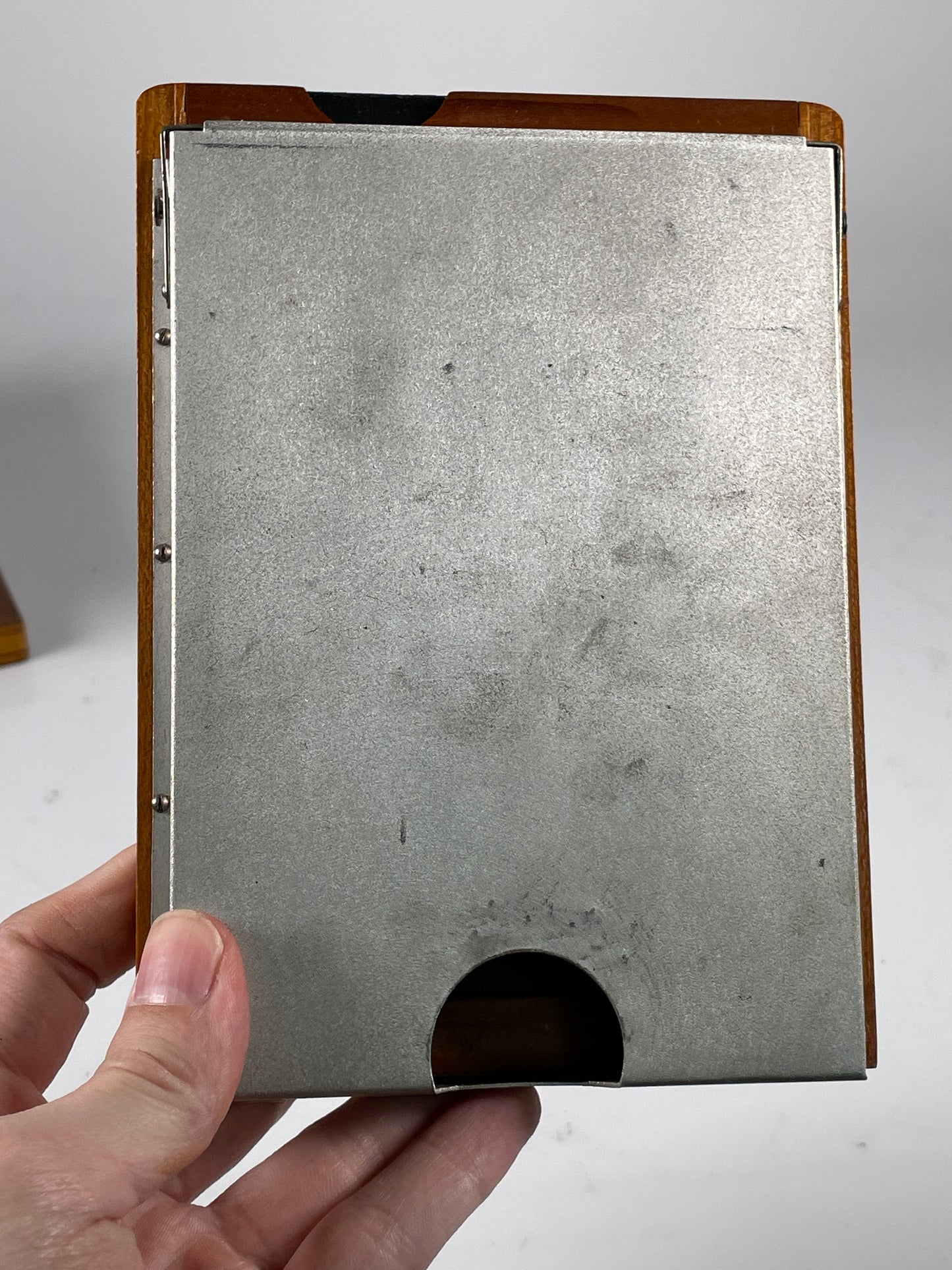 Seneca folding camera 4x5 with original case, film holder