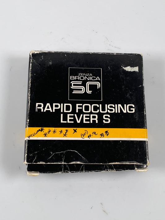 Bronica rapid Focusing lever S Handle Quick Focus Ring