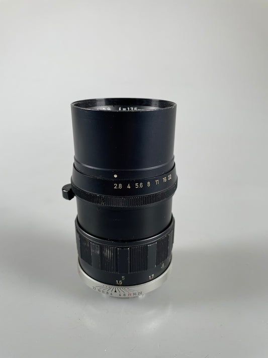 Minolta MC 135mm f2.8 Tele Rokkor-PF Lens
