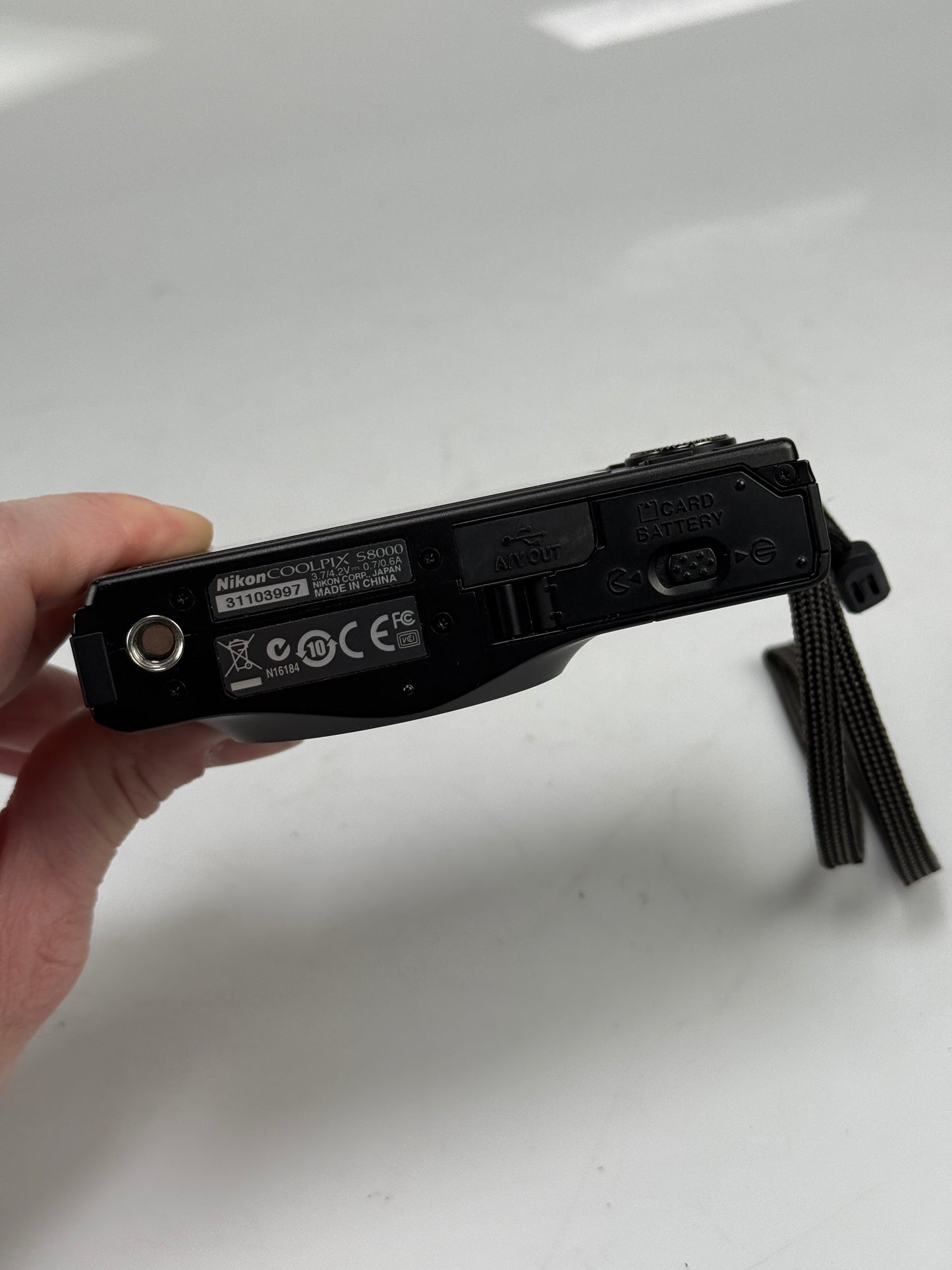 Nikon COOLPIX S8000 14.2MP Digital Camera Black