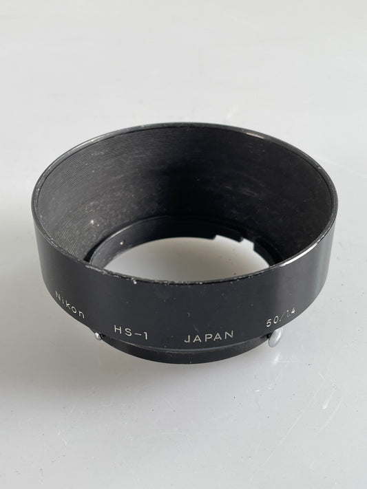 Nikon HS-1 Snap-On Lens Hood Shade 50mm 58mm F1.4