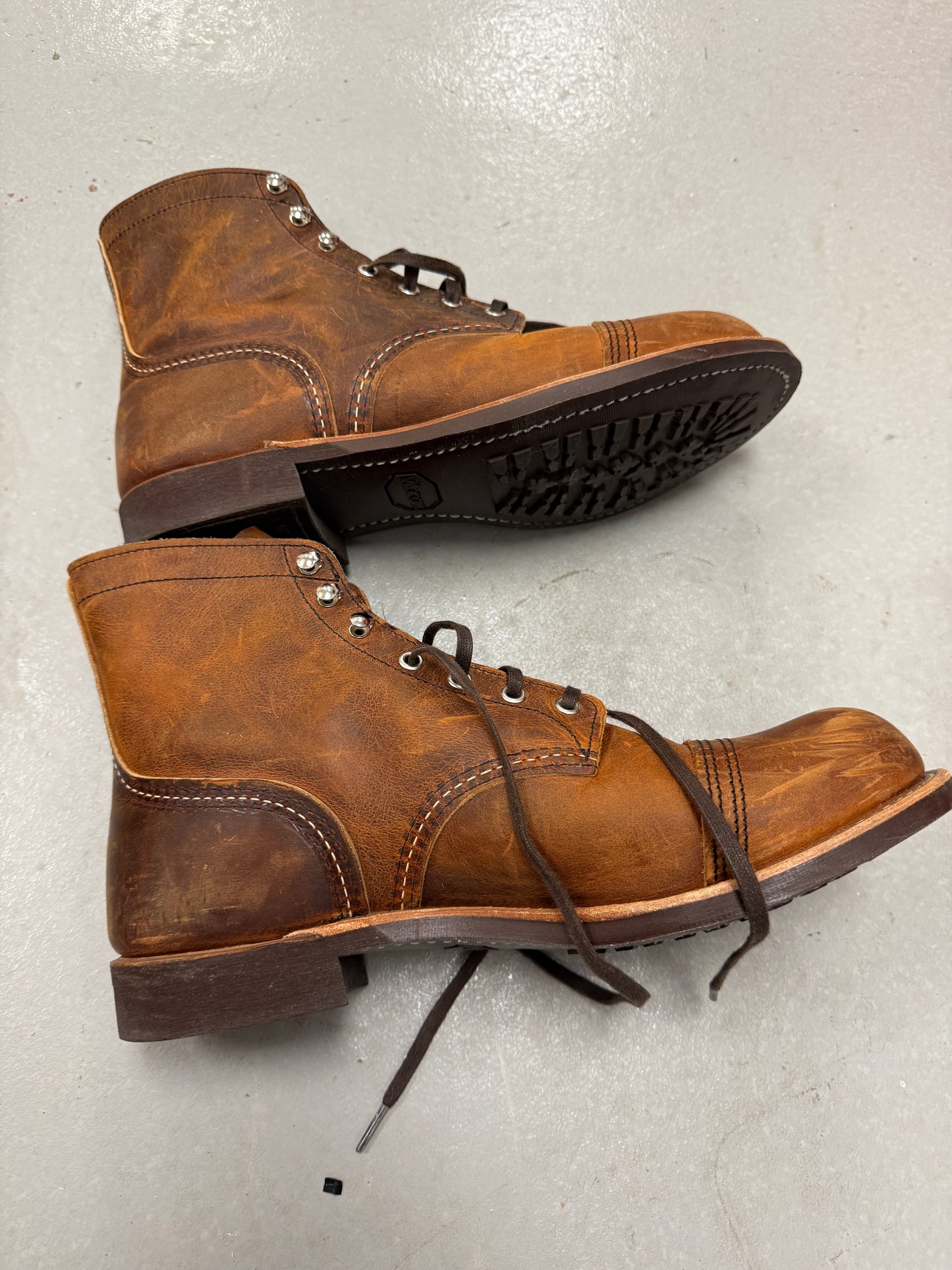 Redwing Shoes Iron Ranger Heritage 8085 Men's Brown Size 10.5D
