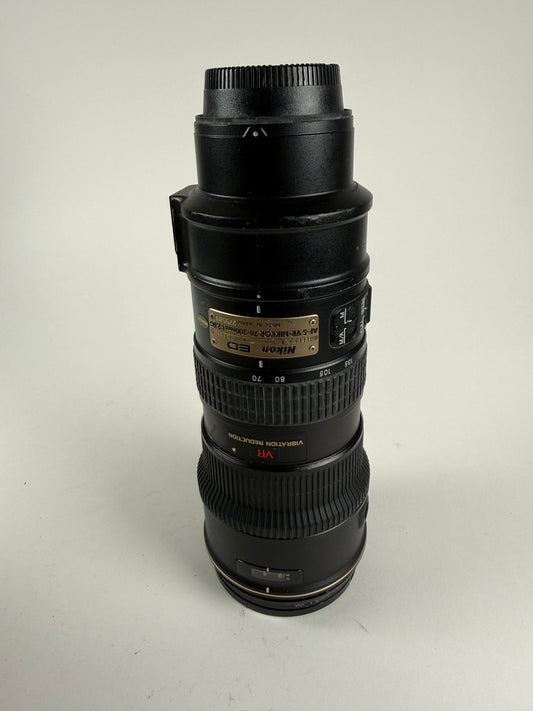 Nikon Nikkor AF-S 70-200mm f2.8 G ED VR Lens