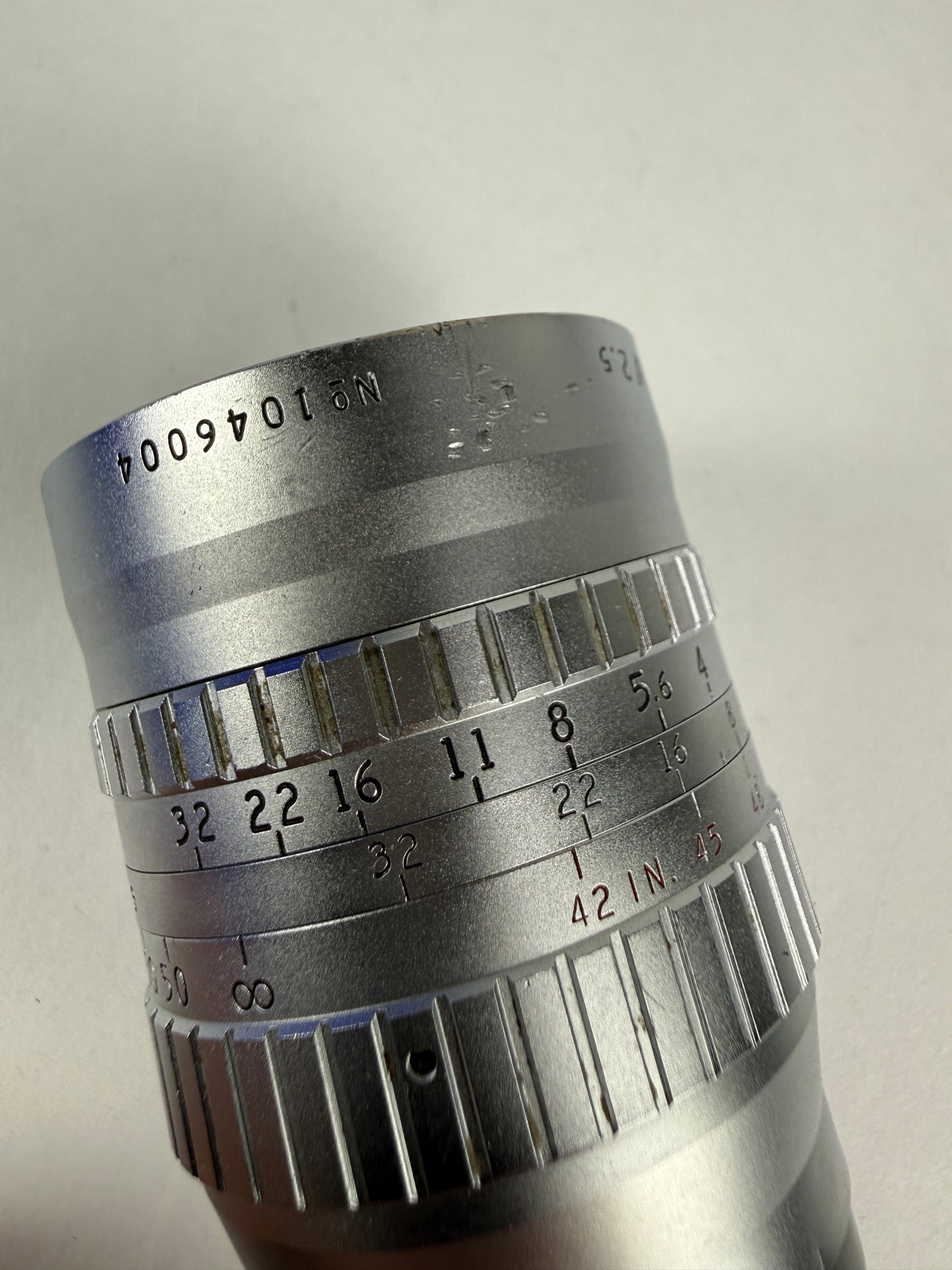 B&H Angenieux 3 Inch 75mm F2.5 C Mount Lens Camera Adapt M4/3 BMPCC Bolex