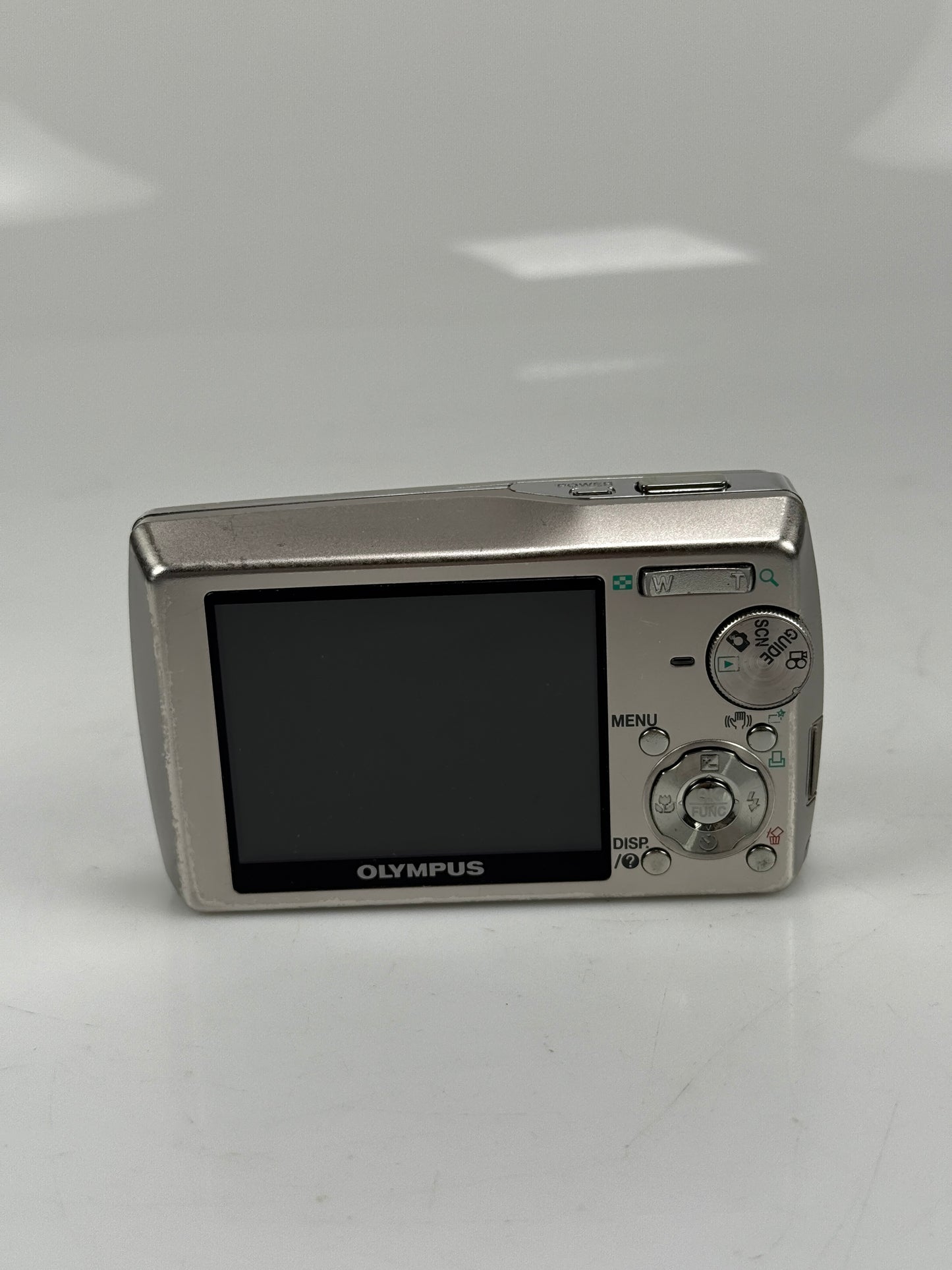 Olympus Stylus 1000 10.0MP Digital Camera Silver All Weather