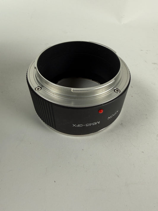 Kipon Lens Mount Adapter for Mamiya 645 Lens to FUJIFILM GFX