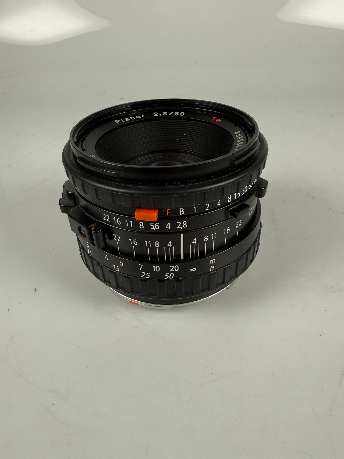 Hasselblad Carl Zeiss planar 80mm F2.8 CFE lens BLACK