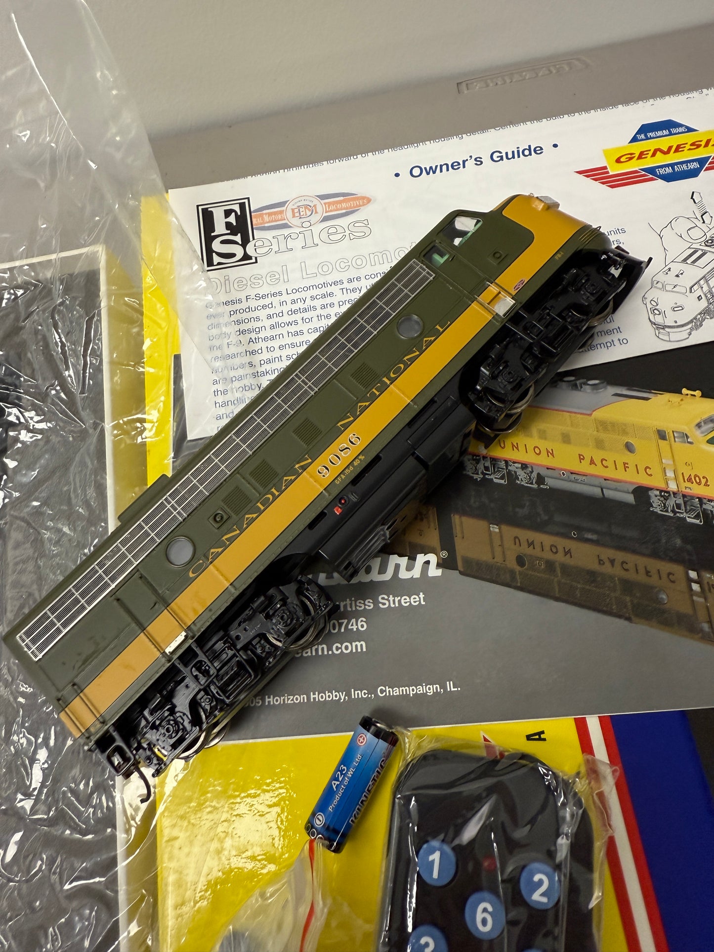 HO Genesis G16261A 9086 Canadian National F7A Phase 2 Freight With Sound
