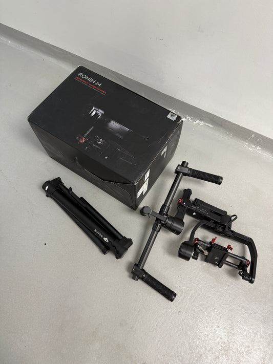 DJI RONIN M R-6 handheld 3-Axis Gimbal Stabilizer with 2 batteries