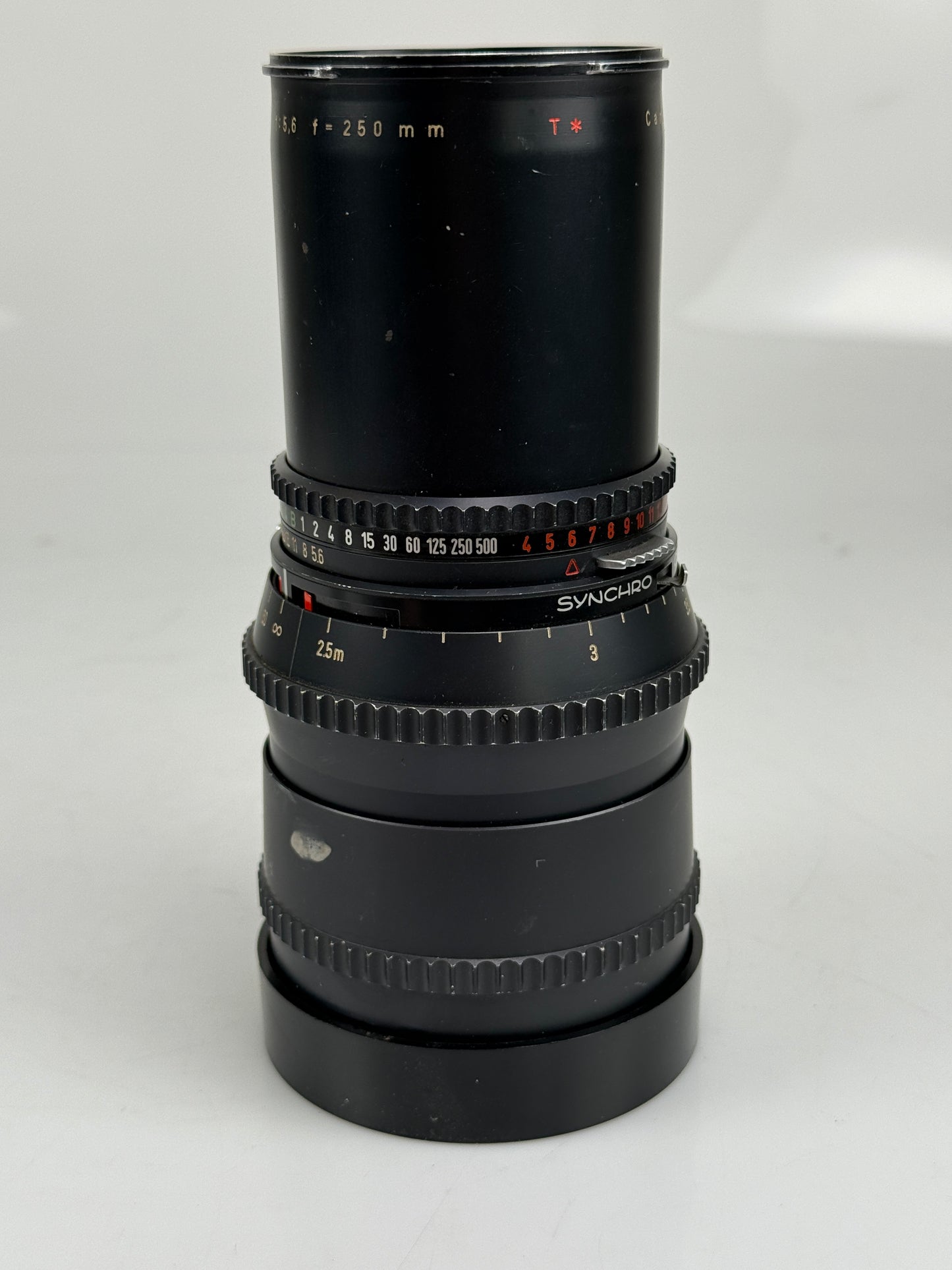 Hasselblad 250mm f5.6 Sonnar T* C Black lens